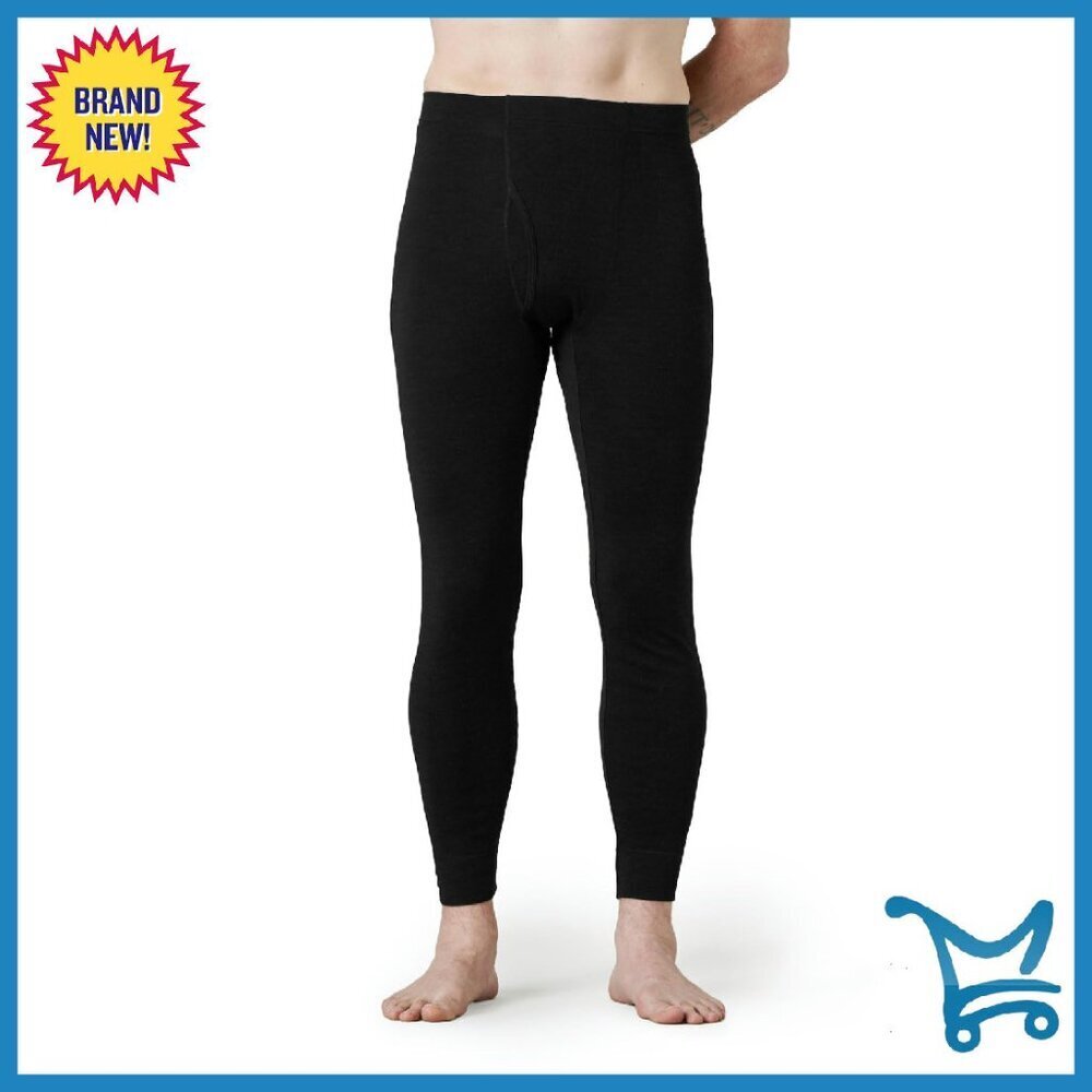 Men's 100% Merino Wool Thermal Underwear Pants Base Layer